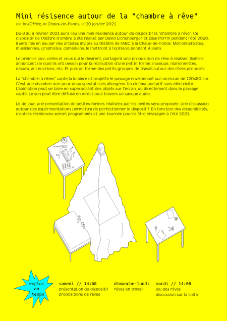 carton d'invitation pour les artistes